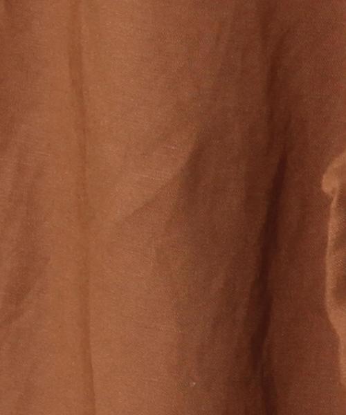 coen（コーエン）の「【セットアップ対応・WEB限定サイズ:XL】リネンレーヨンイージーパンツ#（ワイドパンツ）（その他パンツ・レディース・ブラック/ブラウン/グリーン・LARGE/MEDIUM/SMALL/X-LARGE）」の5枚目の写真