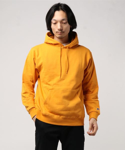 Russell Athletic（ラッセルアスレティック）の「【RUSSEL ATHLETIC / ラッセル・アスレティック】ラッセル×ドゥニーム プルオーバーパーカー-DNM-（パーカー・メンズ・杢グレー/ネイビー/ホワイト/イエロー/ブラック・LARGE/X-LARGE/MEDIUM）」の14枚目の写真