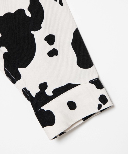 WEGO（ウィゴー）の「WEGO/【セットアップ対応商品】パターンショートジャケット（ブルゾン・レディース・ブラック/アニマル/ブラック系その他2・FREE）」の15枚目の写真