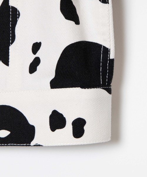 WEGO（ウィゴー）の「WEGO/【セットアップ対応商品】パターンショートジャケット（ブルゾン・レディース・ブラック/アニマル/ブラック系その他2・FREE）」の14枚目の写真