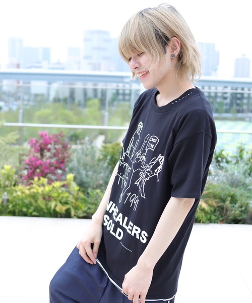 AFYF(エーエフワイエフ)の「【プチプライス】AFYF GILDAN BODYSOUVENIR T SHIRT3/オーバーサイズ ギルダン スーベニア プリントTシャツ(Tシャツ/カットソー)」|その他1