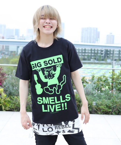 AFYF(エーエフワイエフ)の「【プチプライス】AFYF GILDAN BODYSOUVENIR T SHIRT3/オーバーサイズ ギルダン スーベニア プリントTシャツ(Tシャツ/カットソー)」|ブラック系その他5