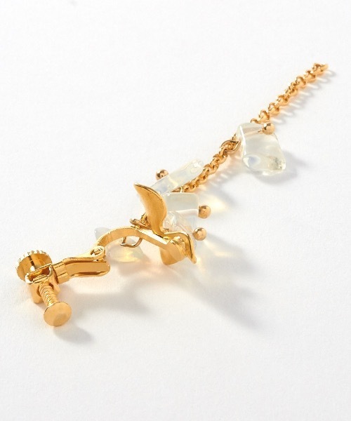 flower（フラワー）の「クリスタルフラワーイヤリング（イヤリング・レディース・ゴールド・FREE）」の7枚目の写真