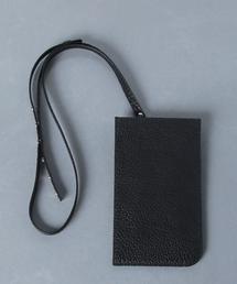 LEMAIRE ルメール　レザーブラックネックポーチ LEMAIRE（ルメール）の「＜LEMAIRE（ルメール）＞ ネック ポーチ