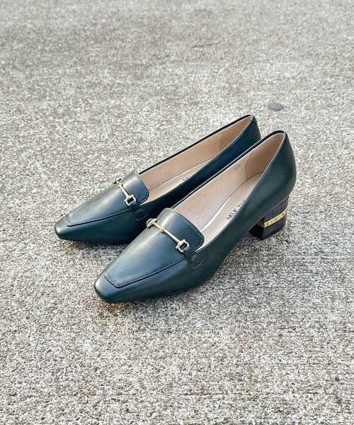 NEUE THE MARKET(ノイエザマーケット)の「ビット金具付きローファーパンプス/91401(パンプス・レディース・ボルドー/ブラック/カーキ/ブラック系その他・22.5cm/24.5cm/23.5cm/23cm/24cm)」の15枚目の写真