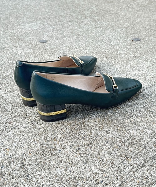 NEUE THE MARKET(ノイエザマーケット)の「ビット金具付きローファーパンプス/91401(パンプス・レディース・ボルドー/ブラック/カーキ/ブラック系その他・22.5cm/24.5cm/23.5cm/23cm/24cm)」の17枚目の写真