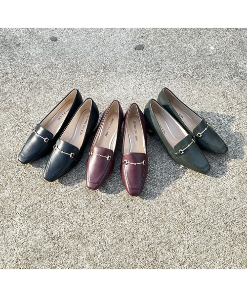NEUE THE MARKET(ノイエザマーケット)の「ビット金具付きローファーパンプス/91401(パンプス・レディース・ボルドー/ブラック/カーキ/ブラック系その他・22.5cm/24.5cm/23.5cm/23cm/24cm)」の11枚目の写真