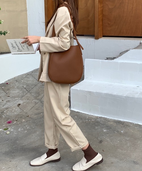 Girly Doll（ガーリードール）の「ジャケットパンツセットアップ（セットアップ・レディース・ブラック/ベージュ/モカ/ネイビー・FREE）」の13枚目の写真