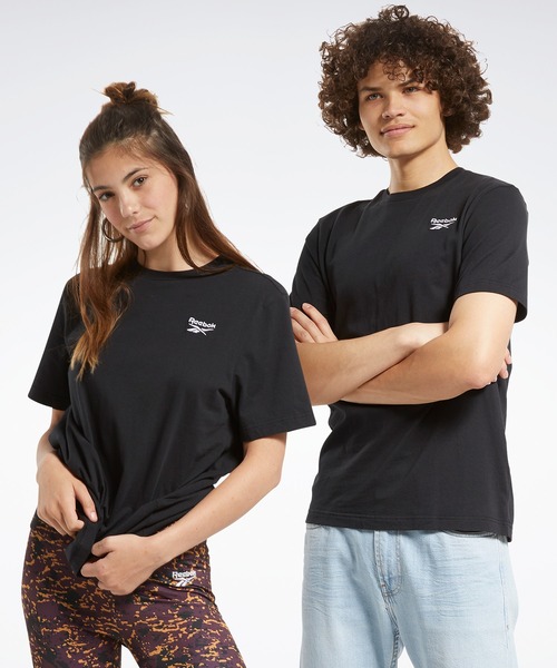Reebok(リーボック)の「クラシックス スモール ベクター Tシャツ / Classics Small Vector Tee(Tシャツ/カットソー・メンズ・ホワイト/ブラック/ネイビー・SMALL/MEDIUM/LARGE/X-LARGE/XX-LARGE)」の3枚目の写真
