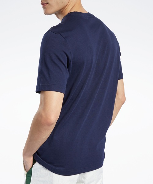 Reebok(リーボック)の「クラシックス スモール ベクター Tシャツ / Classics Small Vector Tee(Tシャツ/カットソー・メンズ・ホワイト/ブラック/ネイビー・SMALL/MEDIUM/LARGE/X-LARGE/XX-LARGE)」の14枚目の写真