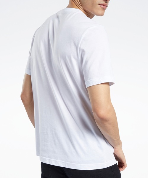 Reebok(リーボック)の「クラシックス スモール ベクター Tシャツ / Classics Small Vector Tee(Tシャツ/カットソー・メンズ・ホワイト/ブラック/ネイビー・SMALL/MEDIUM/LARGE/X-LARGE/XX-LARGE)」の6枚目の写真