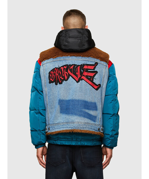 DIESEL（ディーゼル）の「メンズ 中綿 ジャケット ベスト