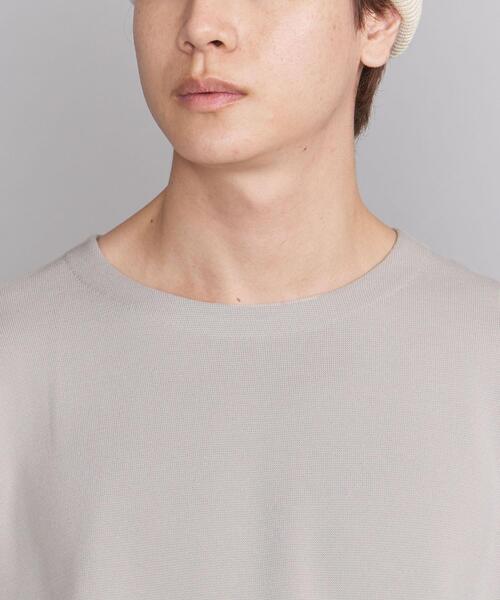 BEAUTY&YOUTH UNITED ARROWS（ビューティーアンドユースユナイテッドアローズ）の「BY ガス コットン ミラノリブ ニット（ニット/セーター・メンズ・ライトグレー/その他1/コバルトブルー・X-LARGE/LARGE/SMALL/MEDIUM）」の10枚目の写真