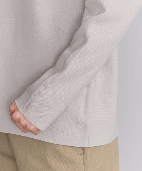 BEAUTY&YOUTH UNITED ARROWS（ビューティーアンドユースユナイテッドアローズ）の「BY ガス コットン ミラノリブ ニット（ニット/セーター・メンズ・ライトグレー/その他1/コバルトブルー・X-LARGE/LARGE/SMALL/MEDIUM）」の9枚目の写真