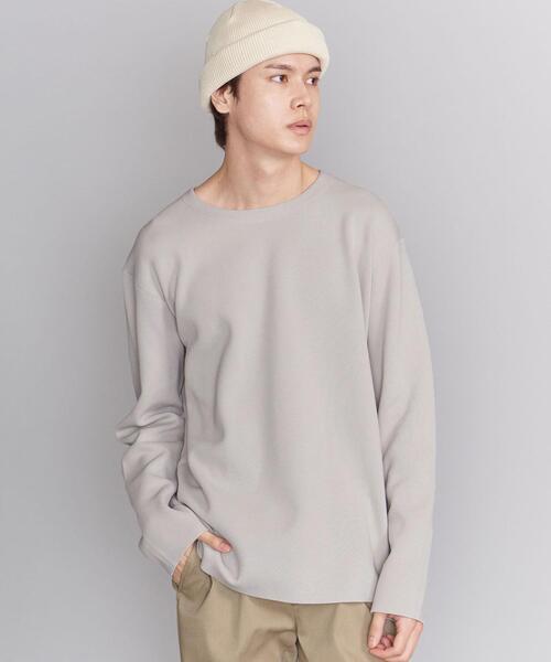 BEAUTY&YOUTH UNITED ARROWS（ビューティーアンドユースユナイテッドアローズ）の「BY ガス コットン ミラノリブ ニット（ニット/セーター・メンズ・ライトグレー/その他1/コバルトブルー・X-LARGE/LARGE/SMALL/MEDIUM）」の11枚目の写真