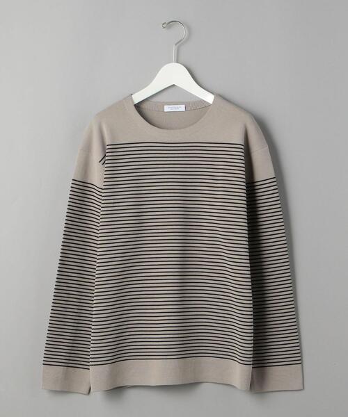 BEAUTY&YOUTH UNITED ARROWS（ビューティーアンドユースユナイテッドアローズ）の「BY ガス コットン ミラノリブ ニット（ニット/セーター・メンズ・ライトグレー/その他1/コバルトブルー・X-LARGE/LARGE/SMALL/MEDIUM）」の14枚目の写真