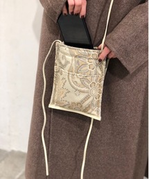 TODAYFUL | レザー×ジャガードポシェット(ショルダーバッグ)
