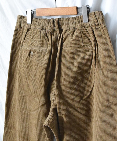 ARCHIVER(アーカイバ)の「【Ir】コーデュロイ ワイドテーパードパンツ(その他パンツ・メンズ・ブラック/グレイッシュベージュ/ブラウン/カーキ/ベージュ・LARGE/X-LARGE/MEDIUM)」の9枚目の写真