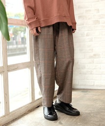 UP START | ワイドテーパードパンツ（セットアップ対応）(その他パンツ)