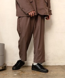 ワイドテーパードパンツ(セットアップ対応)