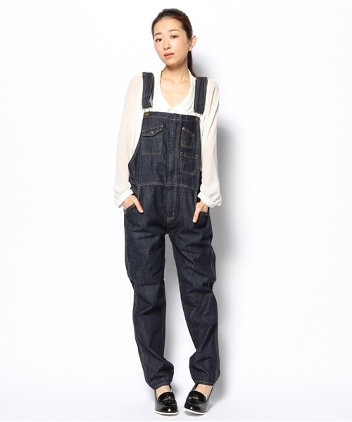 LOUNGEDRESS ラウンジドレス デニムオールインワン デニムオールインワン | LOUNGEDRESS(ラウンジドレス)レディース