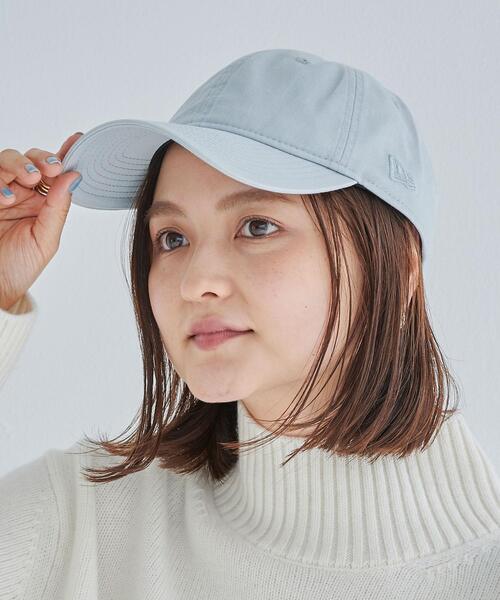 NEW ERA（ニューエラ）の「【別注】＜ NEW ERA ＞ハンドウォッシュ コットン キャップ（キャップ・レディース・モカ/ブラック/コバルトブルー/オフホワイト/ダークグリーン/ダークグレー/ライトグレー/オレンジ・FREE）」の4枚目の写真