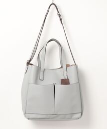 LUGG NAGG（ラグナグ）の「2WAYポケット付き大容量バッグ（トートバッグ）」