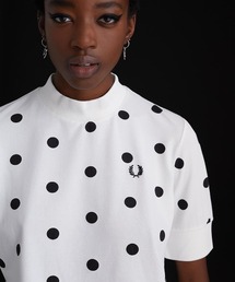 FRED PERRY | Spot Print Pique T-Shirt(Tシャツ/カットソー)