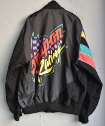SNAP-ON 企業ロゴ　レーシングジャケット　ブルゾン　ビッグサイズXL古着. 90s スナップオン SNAP-ON レーシングジャケット ブルゾン ロゴ