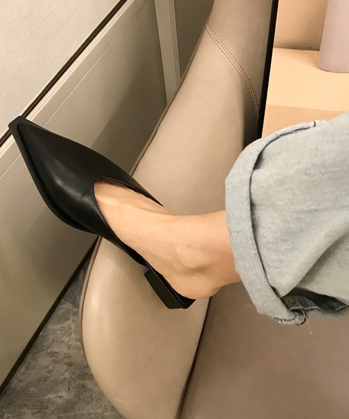 SMILE ORCHID（スマイルオーキッド）の「フェイクレザーミュールサンダル（サンダル・レディース・ブラック/ライトグリーン・36/37/38/39）」の8枚目の写真