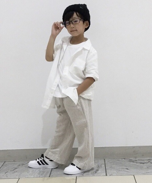 GAP（ギャップ）の「リネンシャツ (キッズ)（シャツ/ブラウス・キッズ・ホワイト・XL/S/L/XXL/M/XS）」の5枚目の写真