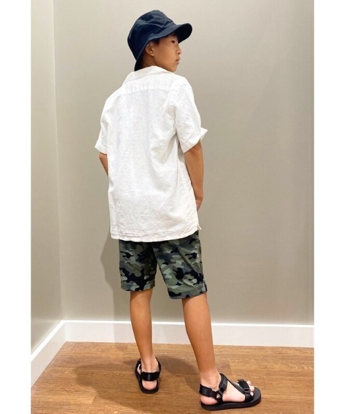 GAP（ギャップ）の「リネンシャツ (キッズ)（シャツ/ブラウス・キッズ・ホワイト・XL/S/L/XXL/M/XS）」の6枚目の写真