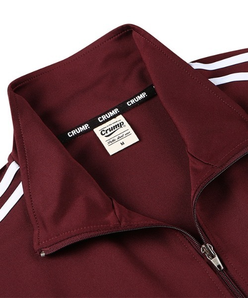 crump（クランプ）の「【crump 】グロウトラックトップス / glow track top（ブルゾン・レディース・バーガンディー/ブラック/ネイビー・LARGE/MEDIUM/X-LARGE）」の20枚目の写真