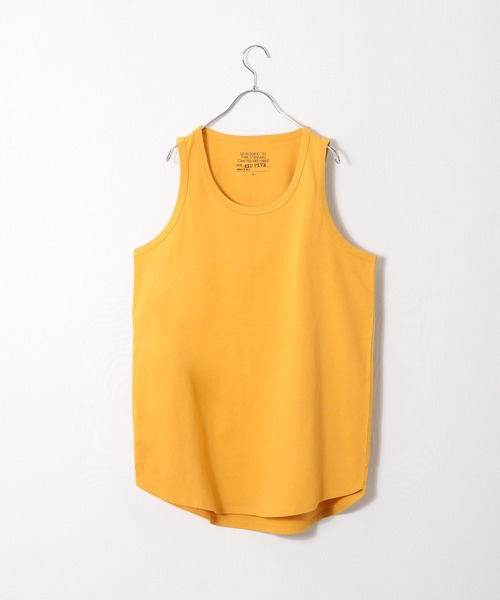 ZIP FIVE（ジップファイブ）の「【ZIP FIVE】 コットン100％ ロング ノースリーブ タンクトップ（タンクトップ・メンズ・ホワイト/ブラック/パープル/グレー/ブルー/グリーン/グリーン系/イエロー/チャコール・SMALL/MEDIUM/LARGE/X-LARGE）」の9枚目の写真