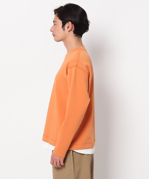 THE SHOP TK （ザ ショップ ティーケー ）の「◆【フロート】ダンボールプルオーバー（Tシャツ/カットソー・メンズ・ベージュ/ネイビー/オレンジ/ライトグリーン・01/02/03/04/05）」の9枚目の写真