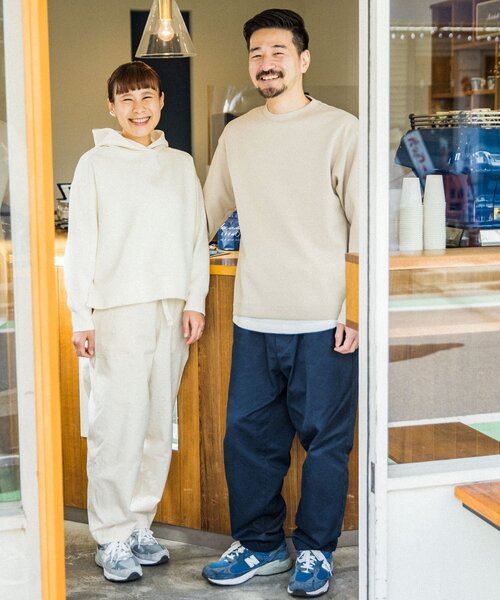 THE SHOP TK （ザ ショップ ティーケー ）の「◆【フロート】ダンボールプルオーバー（Tシャツ/カットソー・メンズ・ベージュ/ネイビー/オレンジ/ライトグリーン・01/02/03/04/05）」の22枚目の写真