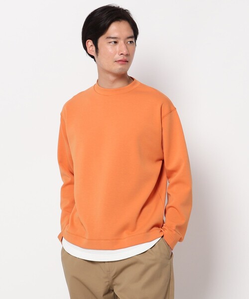 THE SHOP TK （ザ ショップ ティーケー ）の「◆【フロート】ダンボールプルオーバー（Tシャツ/カットソー・メンズ・ベージュ/ネイビー/オレンジ/ライトグリーン・01/02/03/04/05）」の18枚目の写真