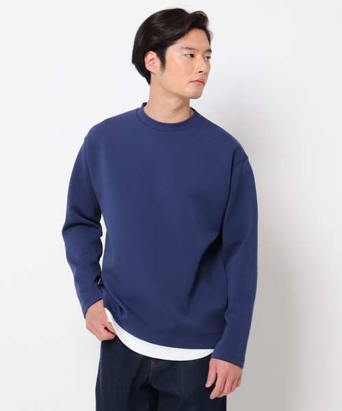 THE SHOP TK （ザ ショップ ティーケー ）の「◆【フロート】ダンボールプルオーバー（Tシャツ/カットソー・メンズ・ベージュ/ネイビー/オレンジ/ライトグリーン・01/02/03/04/05）」の17枚目の写真