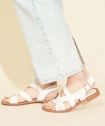 BEAUTY&YOUTH UNITED ARROWS | BY∴ クロスカットバックストラップサンダル(サンダル)
