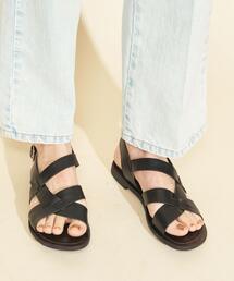 BEAUTY&YOUTH UNITED ARROWS | BY∴ クロスカットバックストラップサンダル(サンダル)