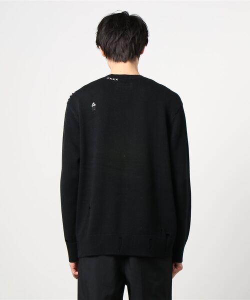 ALLSAINTS（オールセインツ）の「DESTROY SAINTS（ニット/セーター・メンズ・ブラック・S/M/XS）」の2枚目の写真