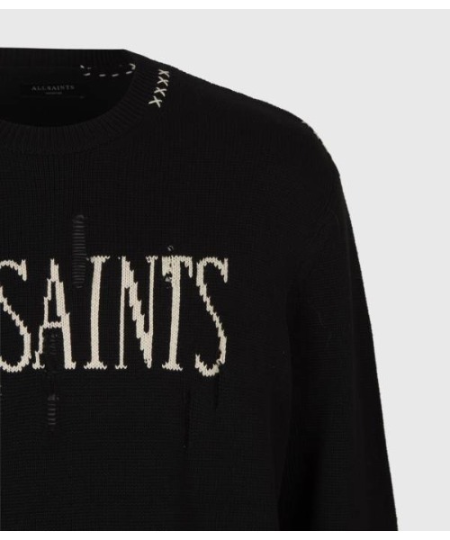 ALLSAINTS（オールセインツ）の「DESTROY SAINTS（ニット/セーター・メンズ・ブラック・S/M/XS）」の7枚目の写真