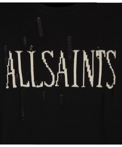 ALLSAINTS（オールセインツ）の「DESTROY SAINTS（ニット/セーター・メンズ・ブラック・S/M/XS）」の8枚目の写真