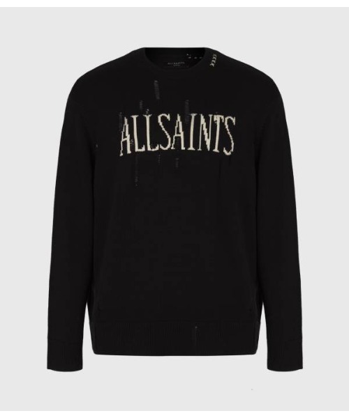 ALLSAINTS（オールセインツ）の「DESTROY SAINTS（ニット/セーター・メンズ・ブラック・S/M/XS）」の4枚目の写真