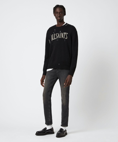 ALLSAINTS（オールセインツ）の「DESTROY SAINTS（ニット/セーター・メンズ・ブラック・S/M/XS）」の6枚目の写真