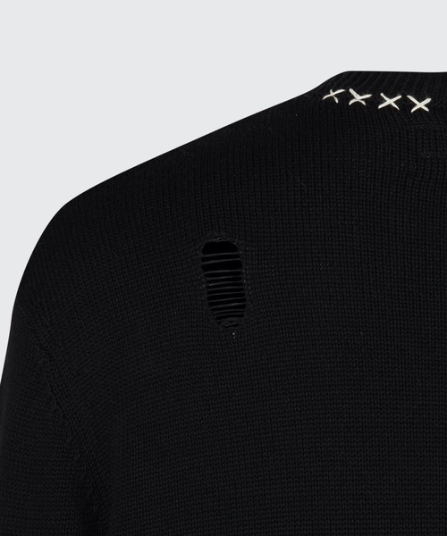 ALLSAINTS（オールセインツ）の「DESTROY SAINTS（ニット/セーター・メンズ・ブラック・S/M/XS）」の9枚目の写真