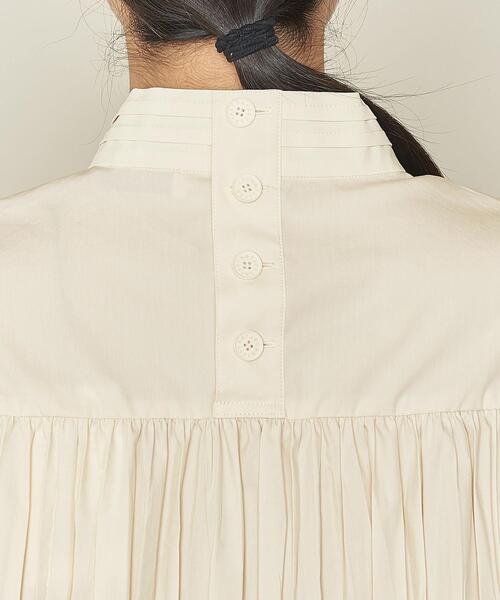 ASTRAET（アストラット）の「＜ASTRAET（アストラット）＞ピンタック バックプリーツ ワンピース†◆（ワンピース・レディース・ブラック/オフホワイト・FREE）」の3枚目の写真