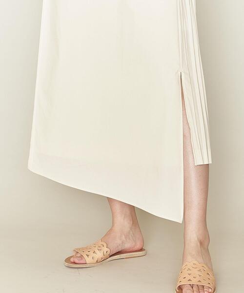 ASTRAET（アストラット）の「＜ASTRAET（アストラット）＞ピンタック バックプリーツ ワンピース†◆（ワンピース・レディース・ブラック/オフホワイト・FREE）」の10枚目の写真