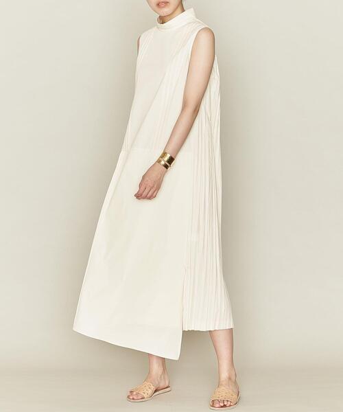 ASTRAET（アストラット）の「＜ASTRAET（アストラット）＞ピンタック バックプリーツ ワンピース†◆（ワンピース・レディース・ブラック/オフホワイト・FREE）」の12枚目の写真