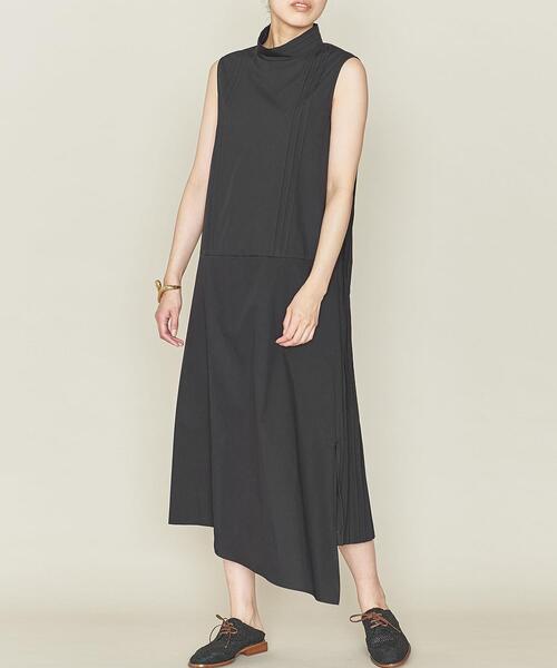 ASTRAET（アストラット）の「＜ASTRAET（アストラット）＞ピンタック バックプリーツ ワンピース†◆（ワンピース・レディース・ブラック/オフホワイト・FREE）」の16枚目の写真